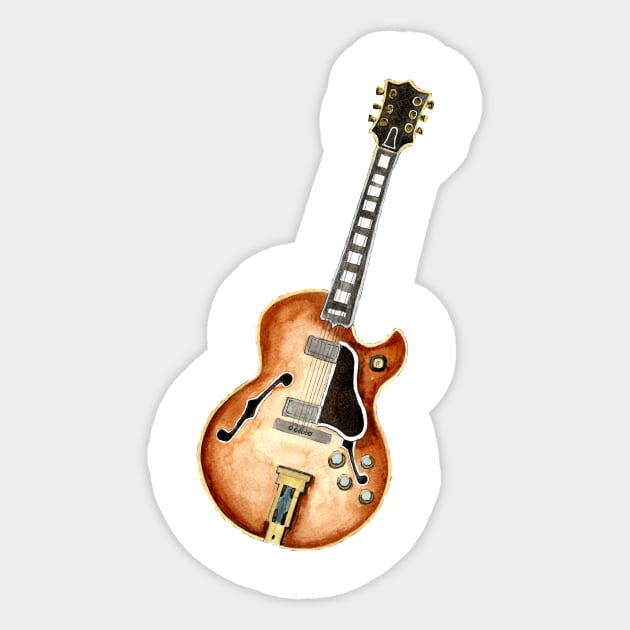 Guitar Sticker by Bridgetdav